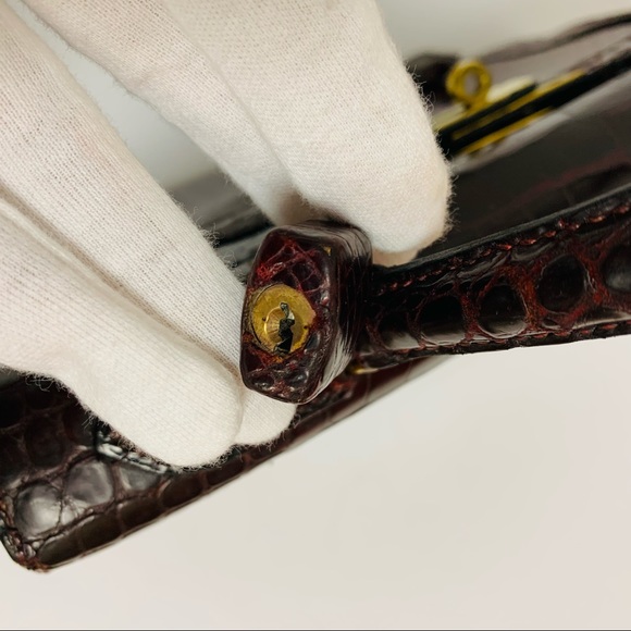 Hermes Rouge Alligator Kelly - Picture 12 of 15